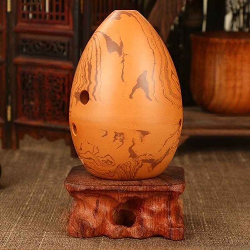 Musical Instrument Xun - โอคาริน่า 8 รู คีย์ C/F เครื่องดนตรีจีนแบบมืออาชีพ