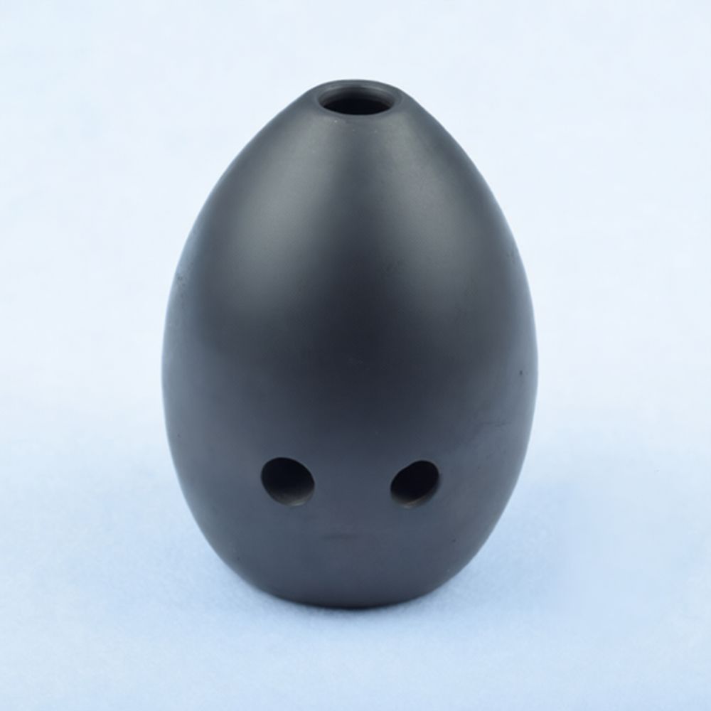 Musical Instrument Xun - เครื่องดนตรีจีนโบราณ ซุน ทำจากเครื่องปั้นดินเผาสีดำ โอคารินา 8 รู