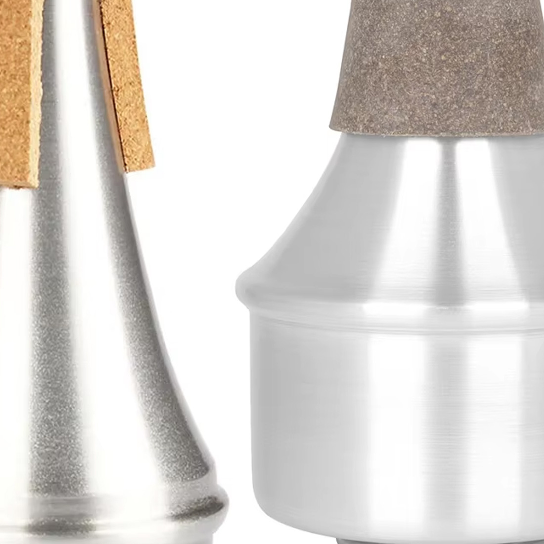 Musical Instrument Horn - ตัวเก็บเสียงทรัมเป็ตแบบพกพา ทำจากอลูมิเนียมอัลลอยด์ อุปกรณ์เสริมสำหรับเครื่องดนตรีอเนกประสงค์