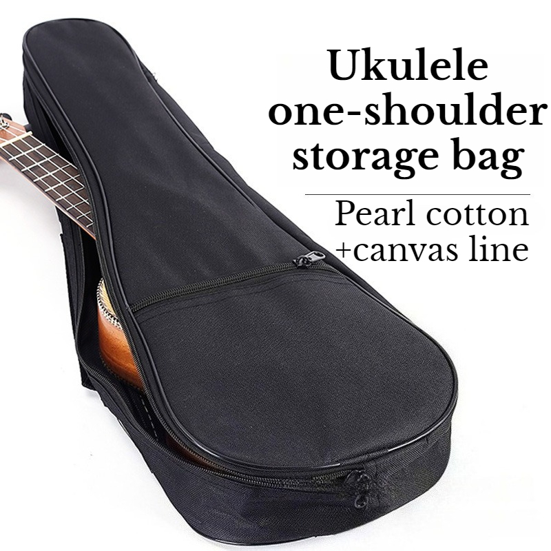 Musical Instrument Bag - กระเป๋าใส่ยูคูเลเล่ขนาด 21/23 นิ้ว แบบสะพายไหล่เดียว พกพาสะดวก หนา