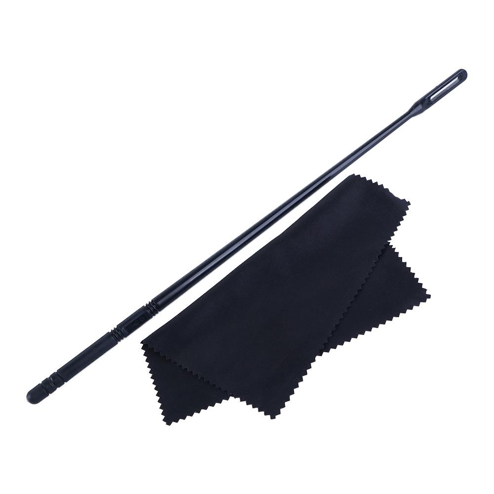 Musical Instrument Piccolo - 350*9*9 มม. ทนทาน พร้อมผ้า ไม้พลาสติก ไม้ทำความสะอาดเครื่องดนตรีประเภทเป่าลม