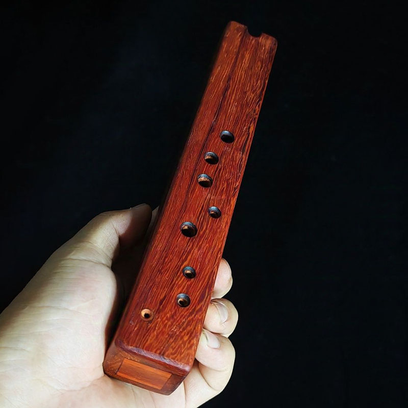 Musical Instrument Xun - ขุนไม้ 10 รู สำหรับผู้ใหญ่ ผู้เริ่มต้น เล่นขุนทำมือ