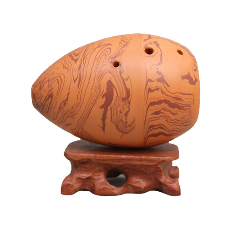 Musical Instrument Xun - 8 หลุม Ocarina Tao Xun โบราณ