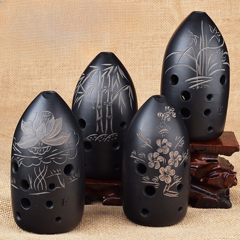 Musical Instrument Xun - สิบหลุม G Tone เครื่องปั้นดินเผา Xun Double