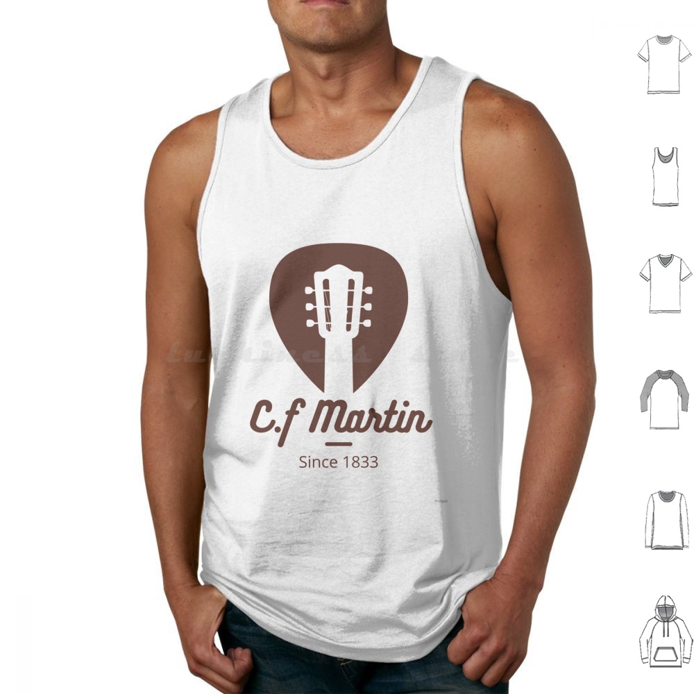 Musical Instrument Companies - กีตาร์ 1833 เสื้อกล้ามพิมพ์ลายผ้าฝ้าย กีตาร์อะคูสติก บริษัทเครื่องดนตรีแฮนด์เมด 1833