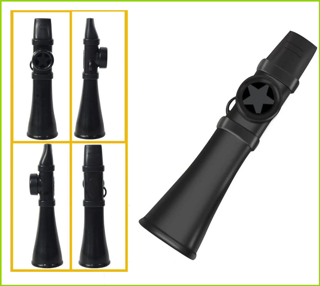 ขลุ่ยคาซูแบบพกพา ABS ใช้งานง่า - Musical Instrument Easy To Learn For Adults บทวิจารณ์และราคา