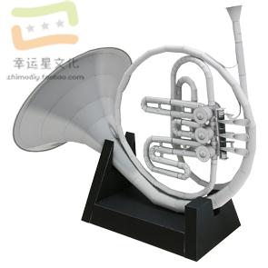 แบบจำลองกระดาษ 3 มิติ รูปแตรเค - Musical Instrument Horn บทวิจารณ์และราคา