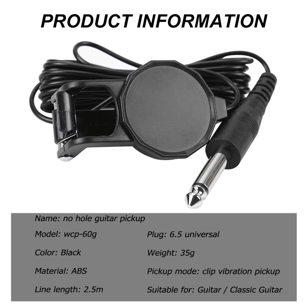 ตัวรับสัญญาณเสียงแบบหนีบ/ตัวแป - Musical Instrument Guitar บทวิจารณ์และราคา