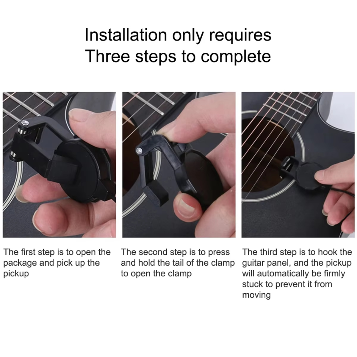 ตัวรับสัญญาณเสียงแบบหนีบ/ตัวแป - Musical Instrument Guitar บทวิจารณ์และราคา