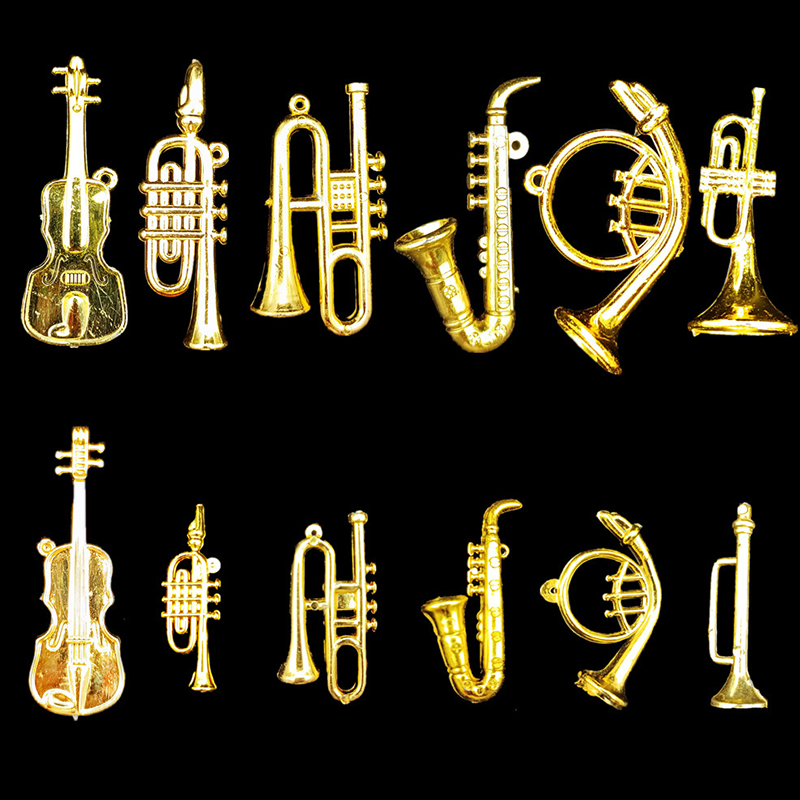 5/10/20PCS คละสไตล์สีทองมินิเค - Musical Instrument Cello บทวิจารณ์และราคา