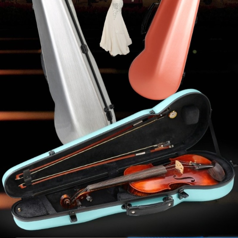 เคสไวโอลินคาร์บอนไฟเบอร์ ป้องก - Musical Instrument Box บทวิจารณ์และราคา
