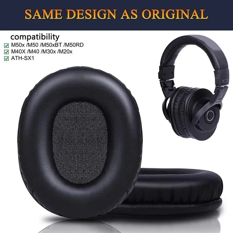 แผ่นรองหูฟังสำหรับเปลี่ยน M50X - Audio Technica Headphone Ath-M20X บทวิจารณ์และราคา