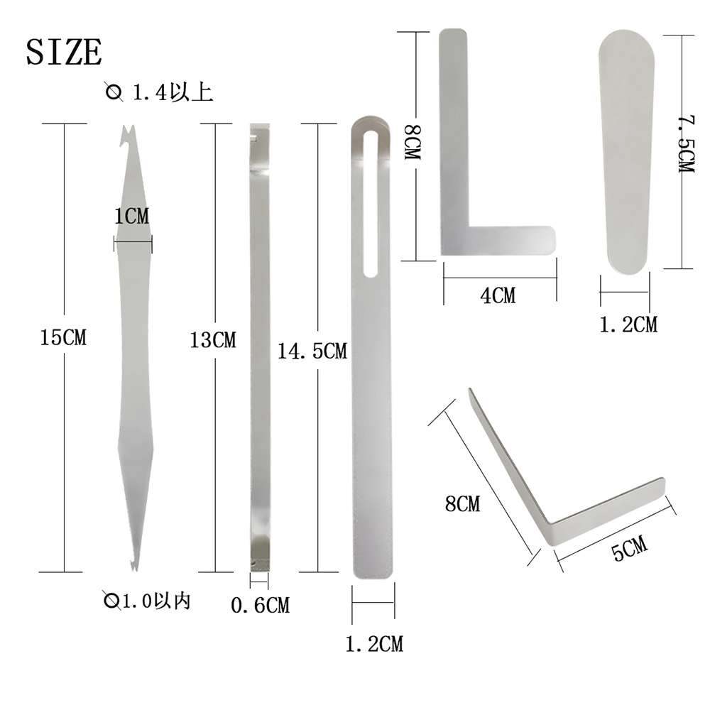 ชุดเครื่องมือซ่อมแซ็กโซโฟน 6 ช - Musical Instrument Piccolo บทวิจารณ์และราคา