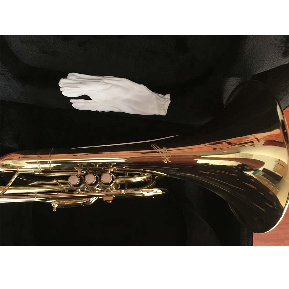 แตรฝรั่งเศสเคลือบทอง Bb คุณภาพ - Musical Instrument Horn บทวิจารณ์และราคา