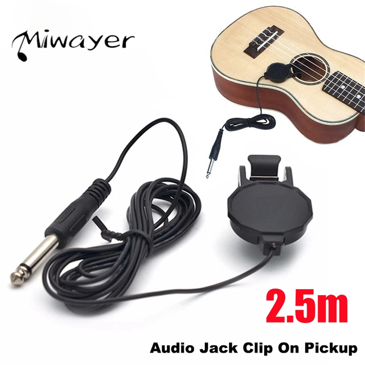แจ็คเสียงคลิปบน Pickup สําหรับ - Musical Instrument Guitar บทวิจารณ์และราคา
