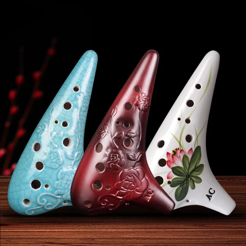 ขลุ่ยเซรามิกโอคารินา12รูอัลโตซ - Musical Instrument Xun บทวิจารณ์และราคา