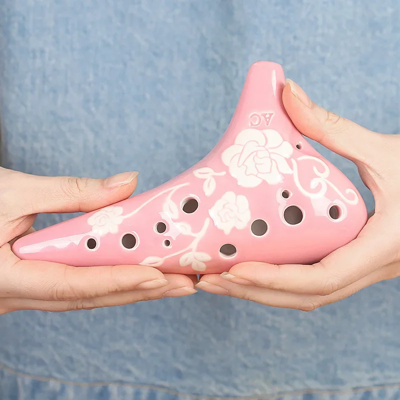 ขลุ่ยเซรามิกโอคารินา12รูอัลโตซ - Musical Instrument Xun บทวิจารณ์และราคา