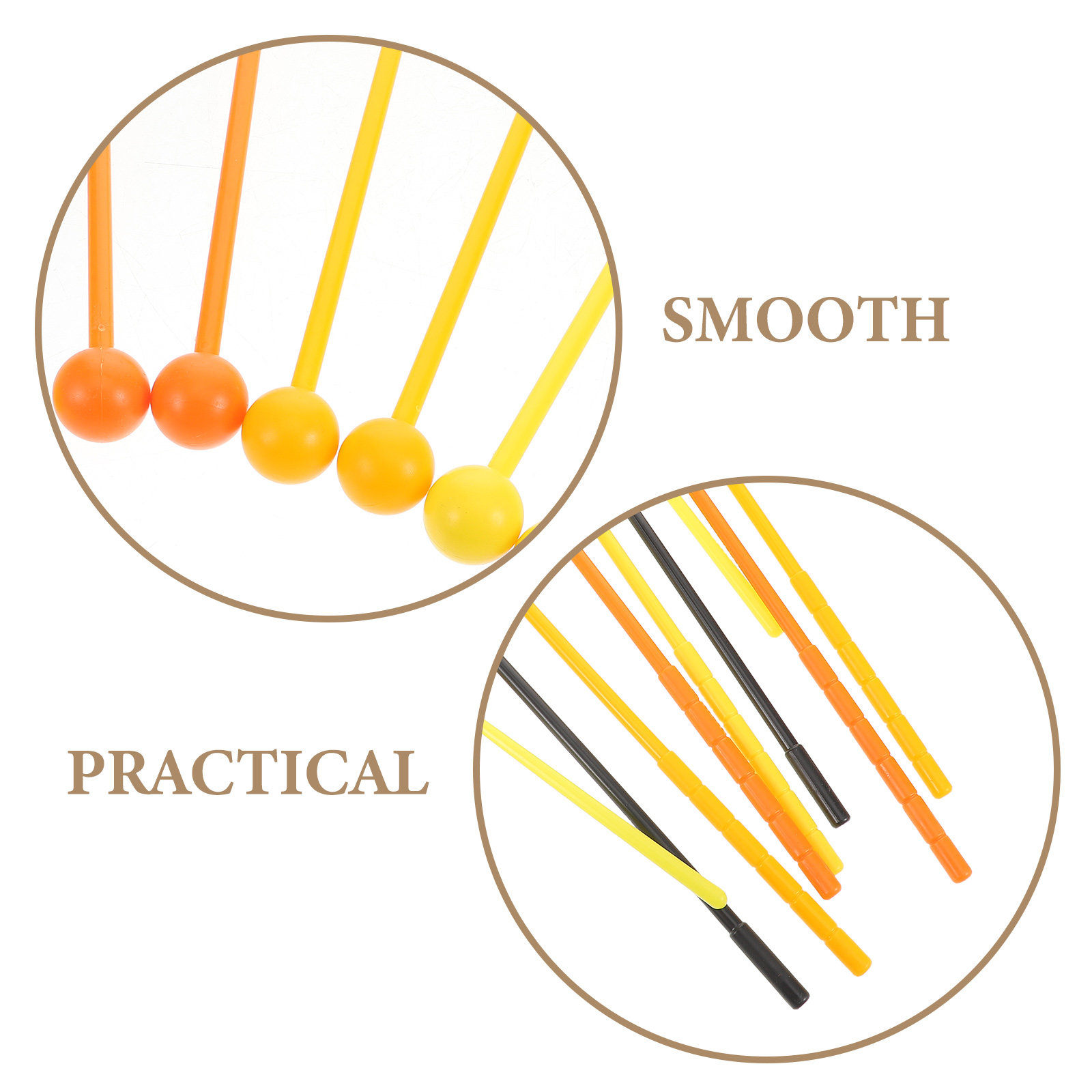 ไม้ตีกลอง 10 ชิ้น ด้ามจับพลาสต - Musical Instrument Glockenspiel บทวิจารณ์และราคา