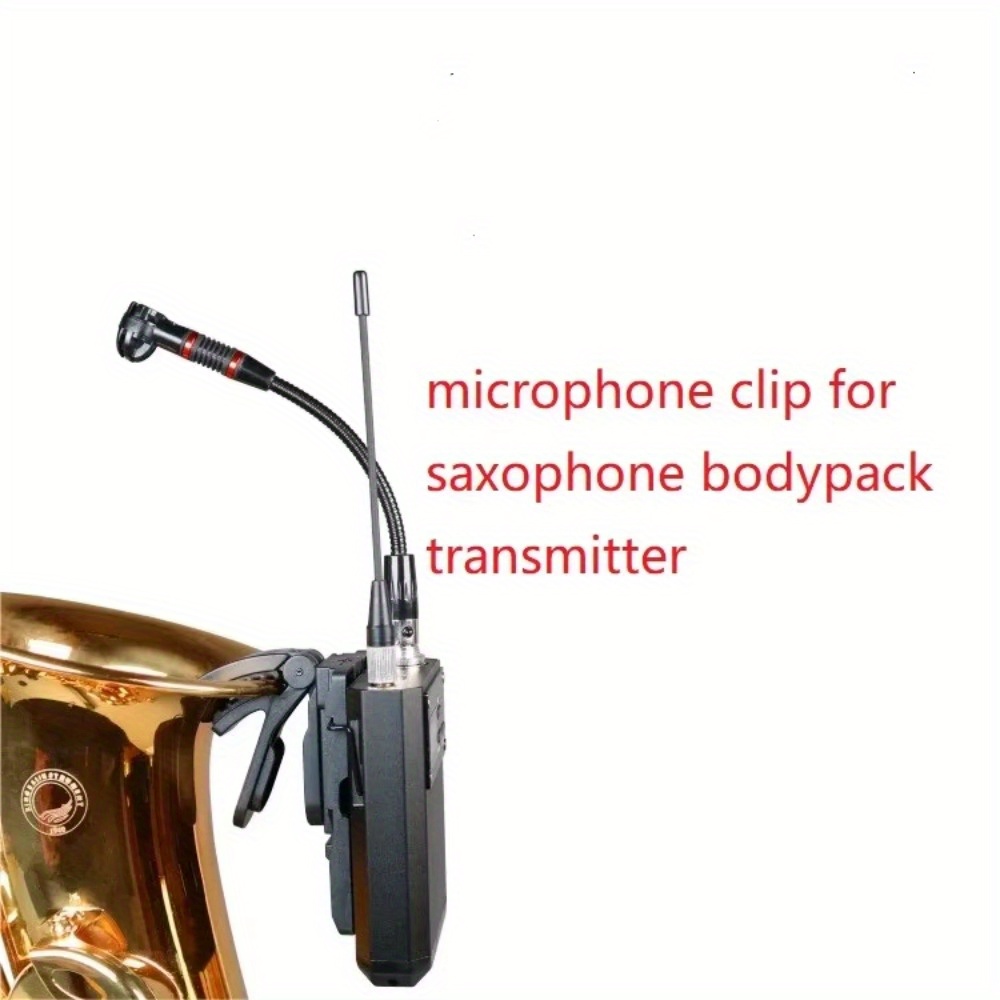 คลิปหนีบไมโครโฟนแซกโซโฟนสำหรับ - Musical Instrument Horn บทวิจารณ์และราคา