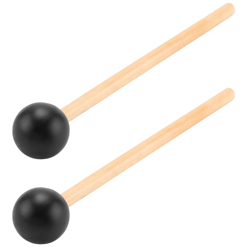 ไม้ตีระฆังหัวยางนุ่ม 2 ชิ้น ด้ - Musical Instrument Glockenspiel บทวิจารณ์และราคา