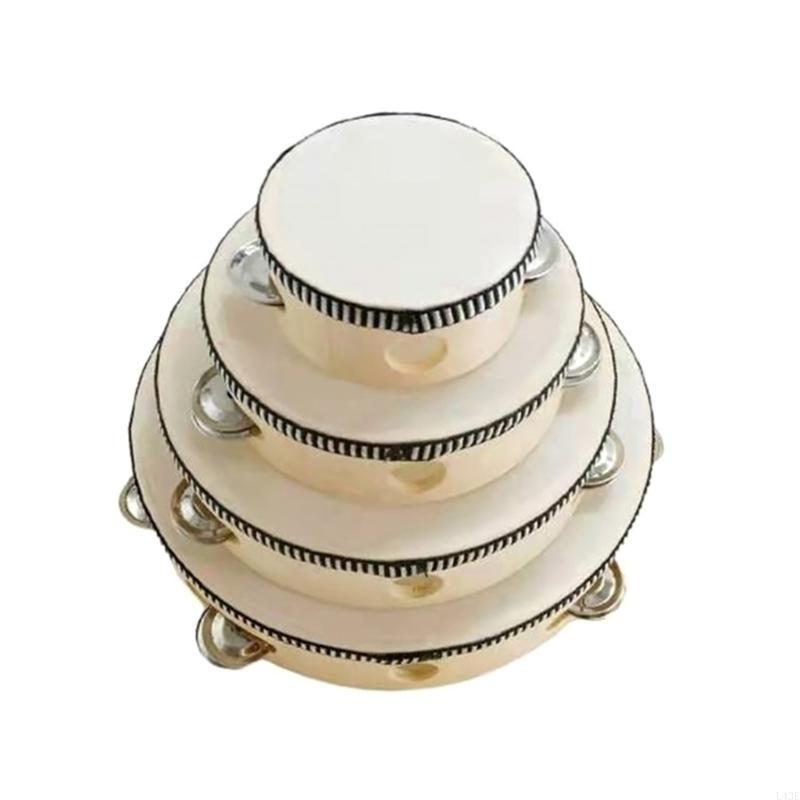 เดี่ยวแถว Jingles มือถือกลองกล - Tambourine Hand Drum บทวิจารณ์และราคา