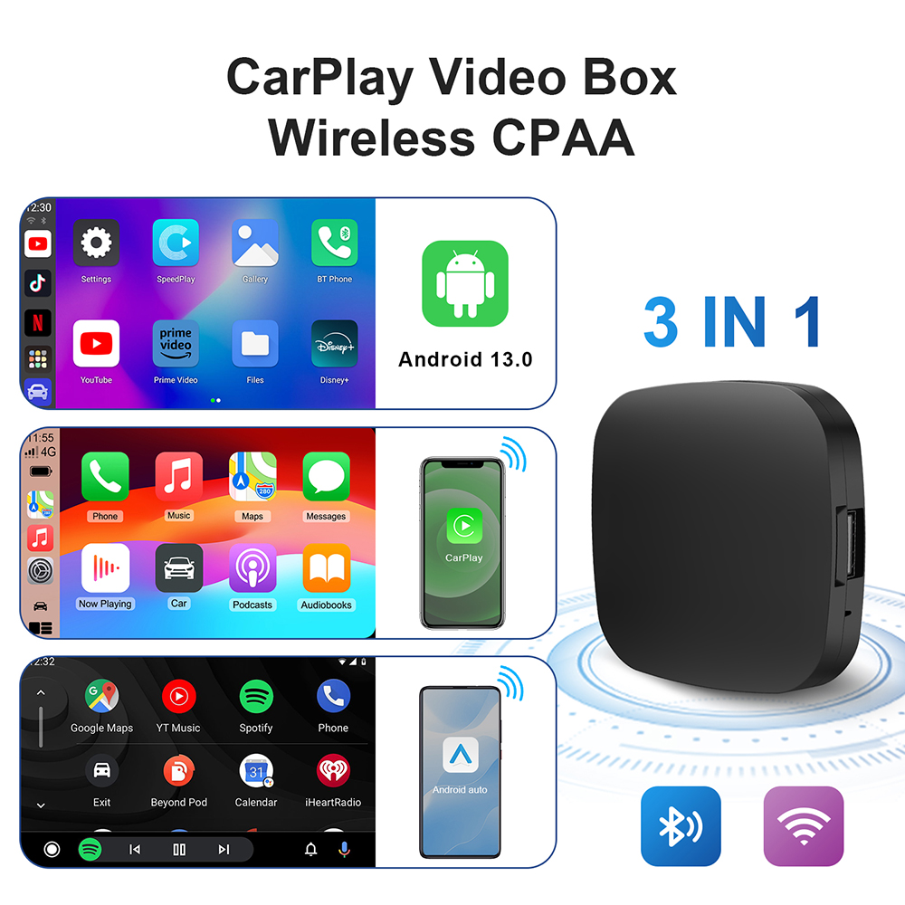 CarPlay กล่อง Ai Android13ทีวี - Musical Instrument Box บทวิจารณ์และราคา