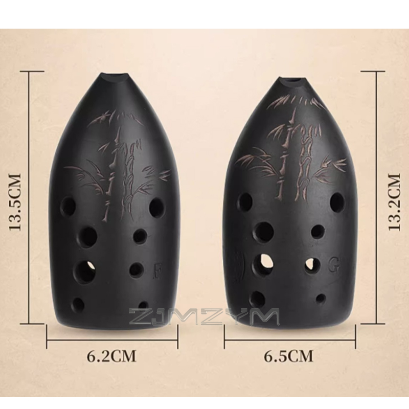 ขันเซรามิก 10 รู คีย์ G คีย์ F - Musical Instrument Xun บทวิจารณ์และราคา