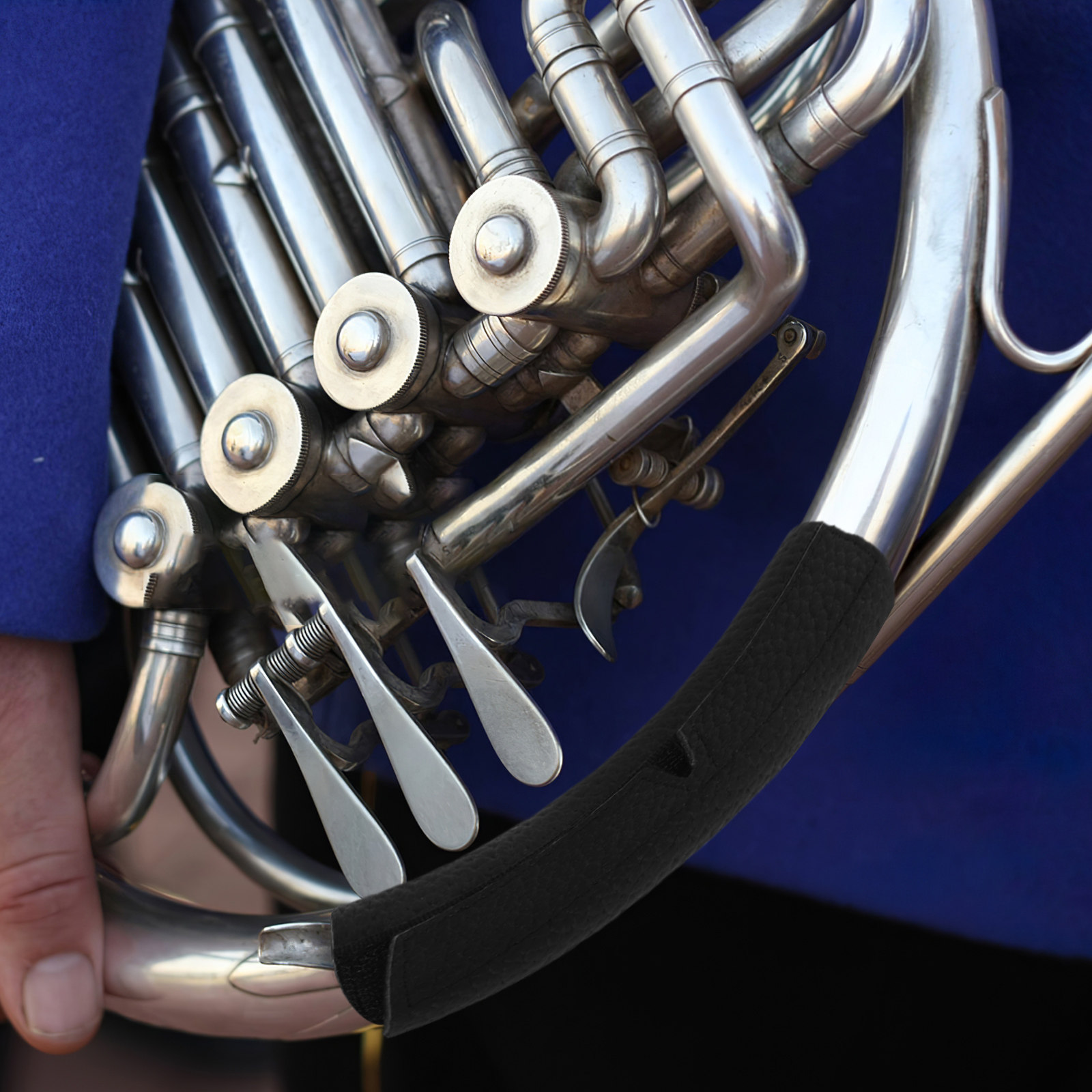 ปลอกมือจับแตรฝรั่งเศสสีดำ วัสด - Musical Instrument Horn บทวิจารณ์และราคา