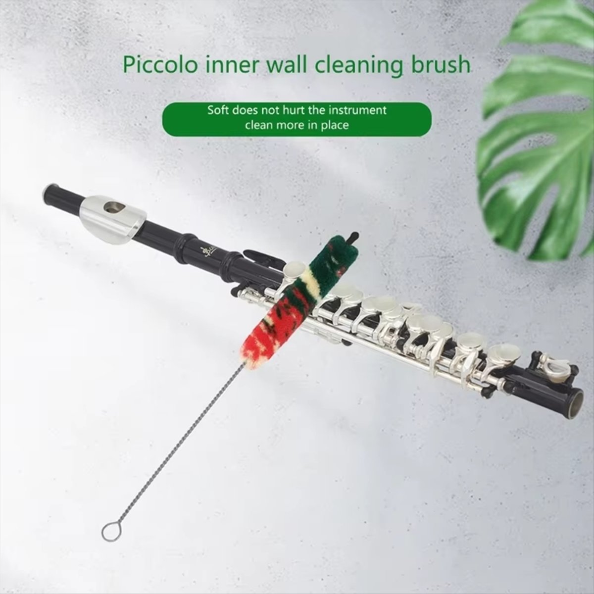 A58Z อุปกรณ์ทำความสะอาดฟลุต แป - Musical Instrument Piccolo บทวิจารณ์และราคา