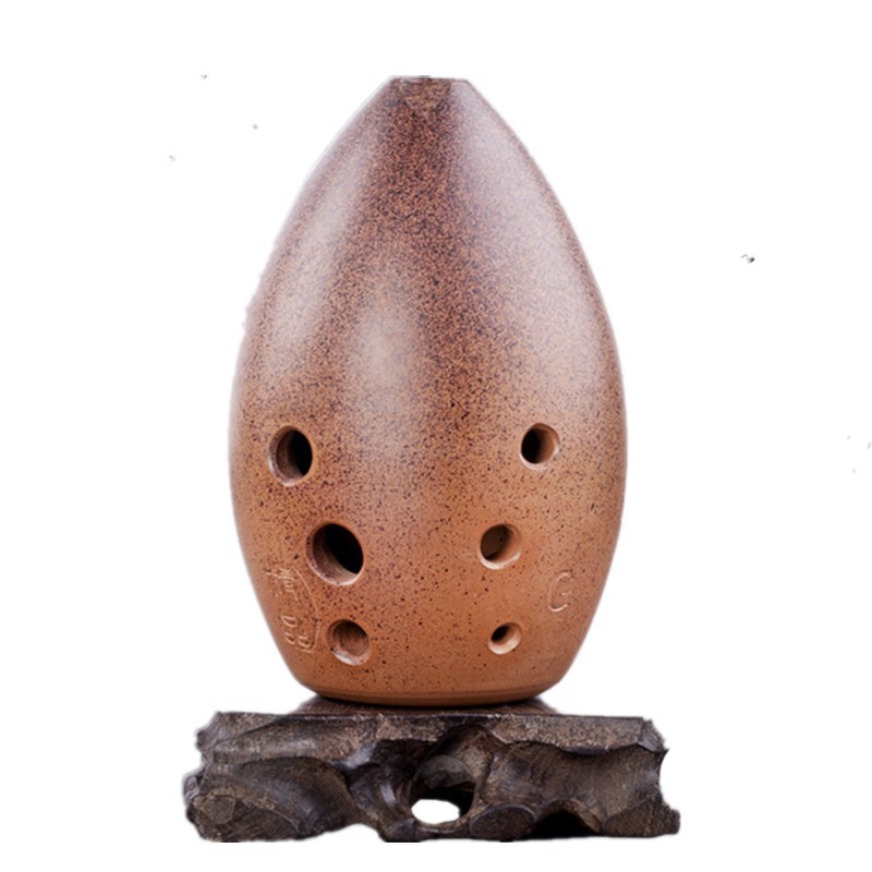 8 หลุม Ocarina Tao Xun โบราณ C - Musical Instrument Xun บทวิจารณ์และราคา