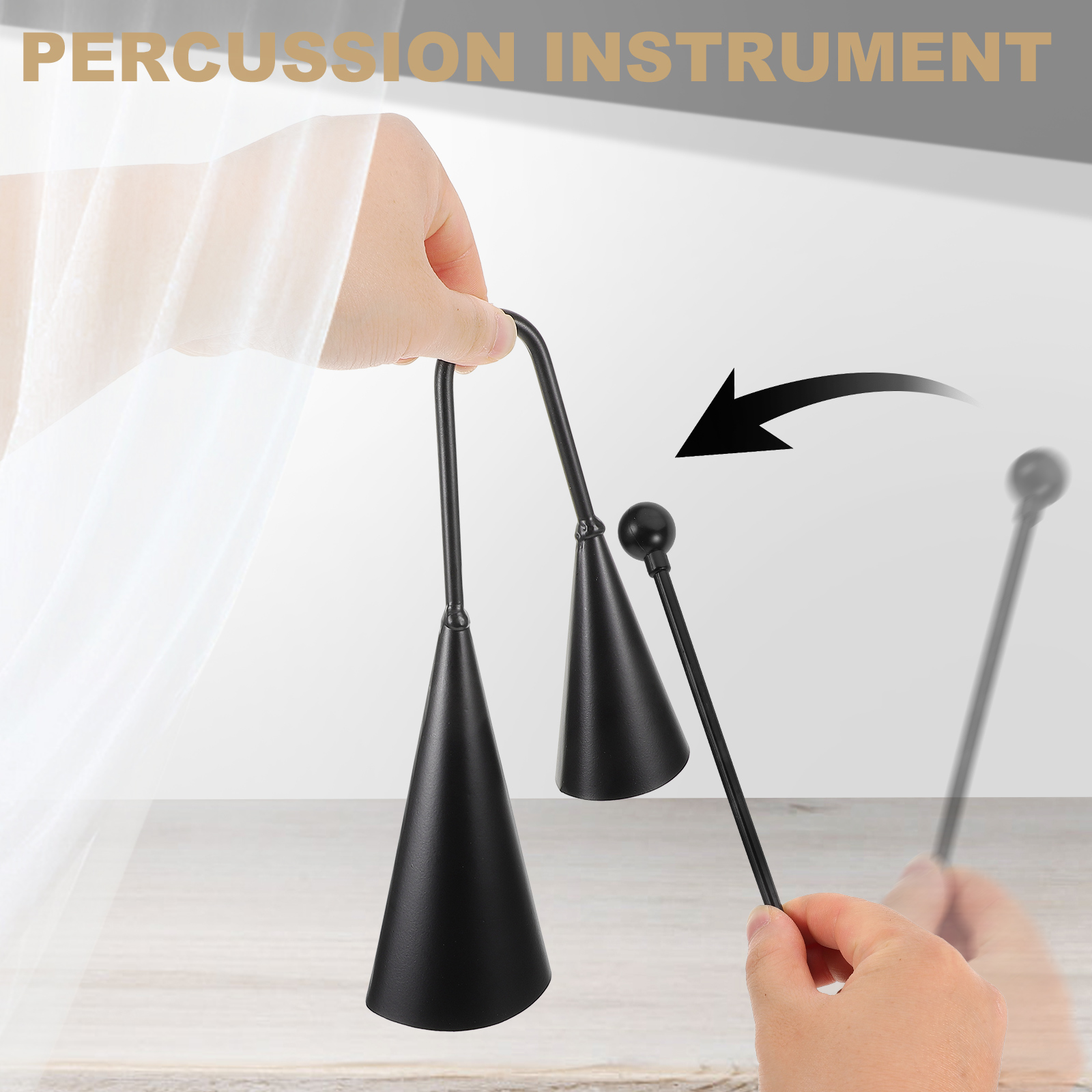 คู่ทรัมเป็ตโลหะ Cowbell Agogo  - Musical Instrument Agogo บทวิจารณ์และราคา