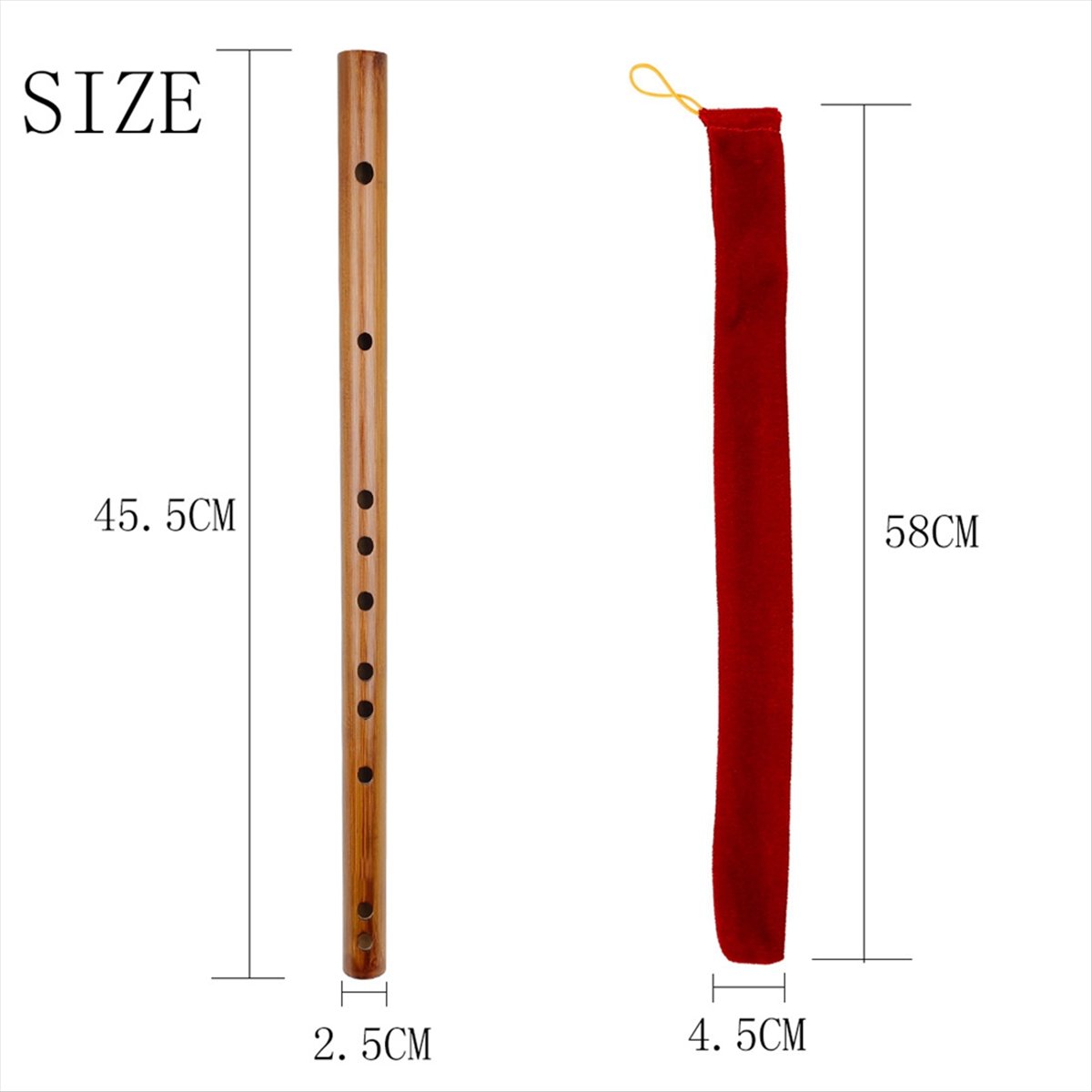 ขลุ่ยไม้ไผ่ D Key Meibet Mini  - Musical Instrument Piccolo บทวิจารณ์และราคา
