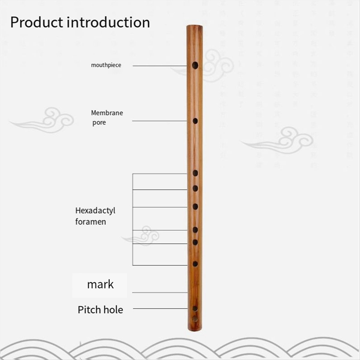 ขลุ่ยไม้ไผ่ D Key Meibet Mini  - Musical Instrument Piccolo บทวิจารณ์และราคา