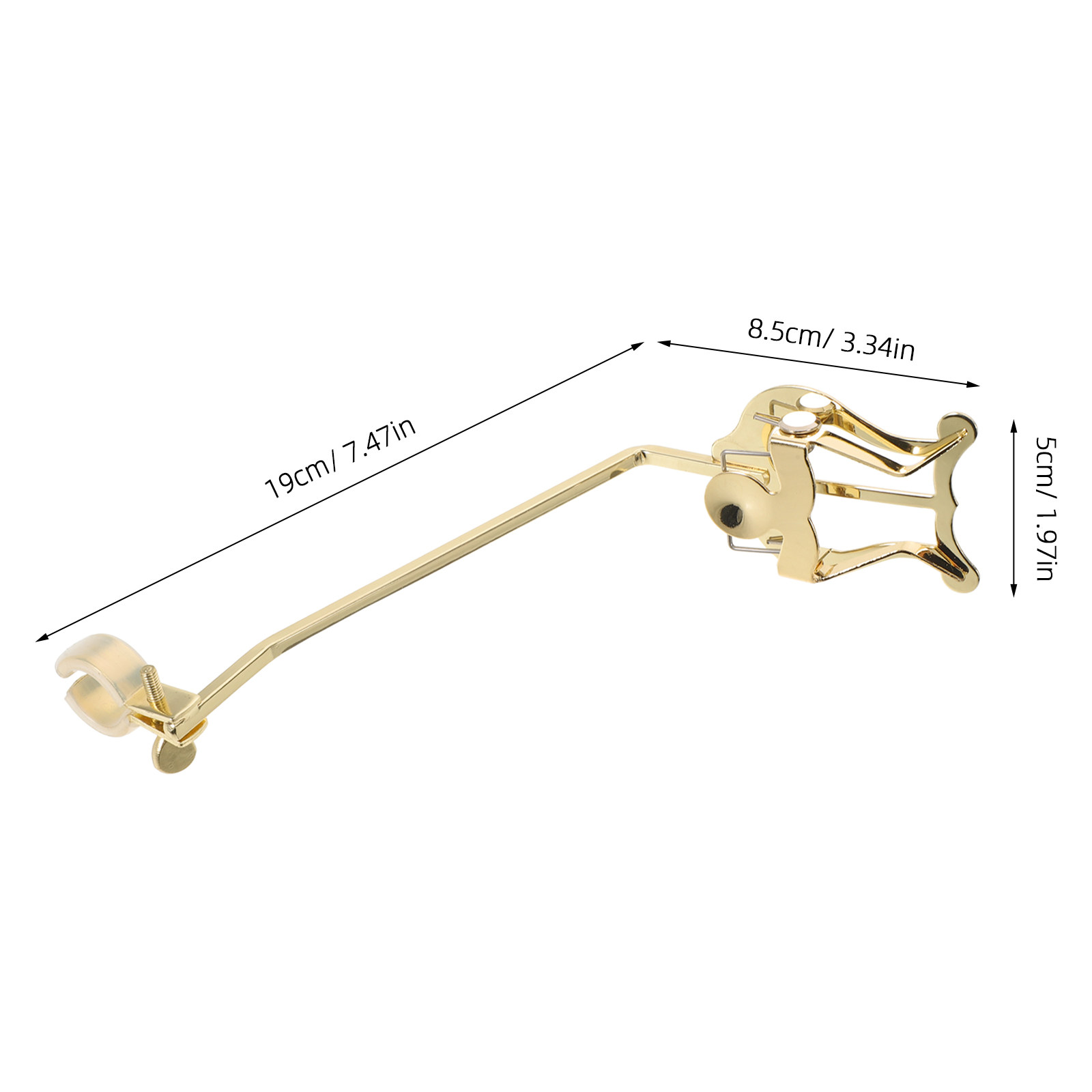 คลิปหนีบแผ่นโน้ตเพลงโลหะแบบหนี - Musical Instrument Horn บทวิจารณ์และราคา