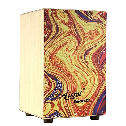 กล่องกลองคาฮองไม้สีสันสดใส ชุด - Musical Instrument Box บทวิจารณ์และราคา
