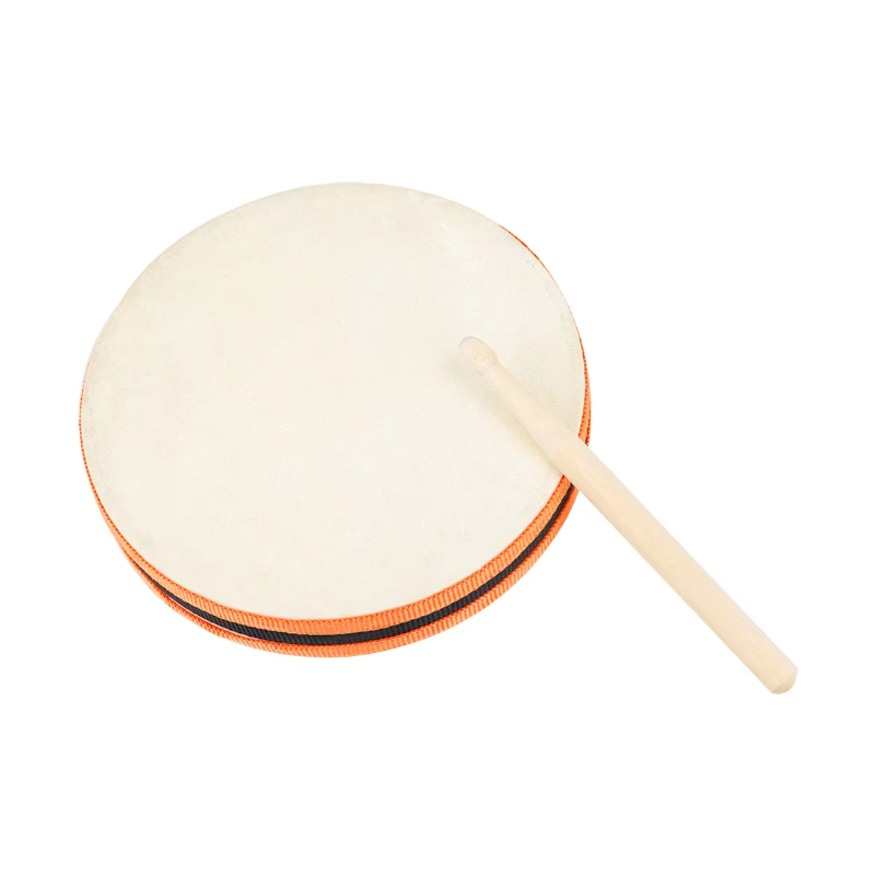 กลองมือสองด้านพร้อมไม้ตีกลอง แ - Tambourine Hand Drum บทวิจารณ์และราคา